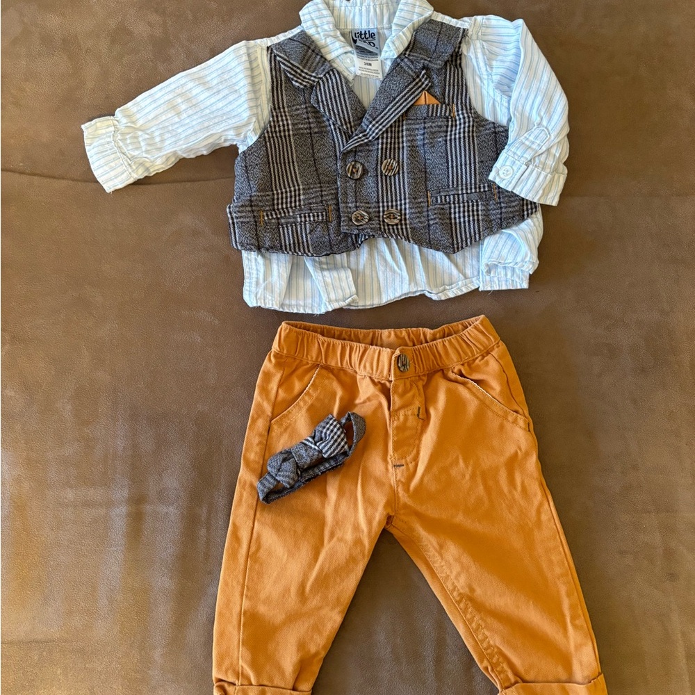3-Piece Baby Boy Outfit